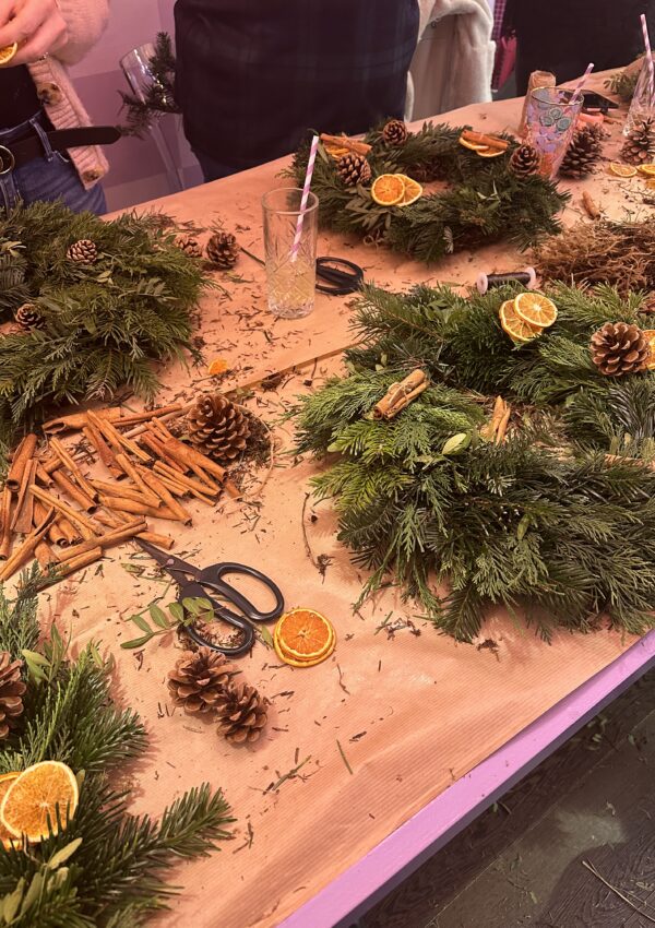 Wreath Making, Hart & Co